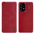 thumbnail image 1 of Allytech for Samsung Galaxy A53 5G Case with Slide Camera Cover and Card Holder, PU Leather Case with Flip Cover and Camera Protection, Durable Shockproof Cover for Galaxy A53 5G 6.5" 2022, Red, 1 of 12
