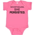 thumbnail image 3 of Inktastic Nevertheless, She Persisted Boys or Girls Baby Bodysuit, 3 of 5