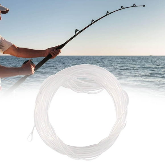 Trout Line with 2 Welded Loops Weight Forward Poly Leader Running Line Floating/Fast Sinking Freshwater , Clear Floating, 7FT 12lbs
