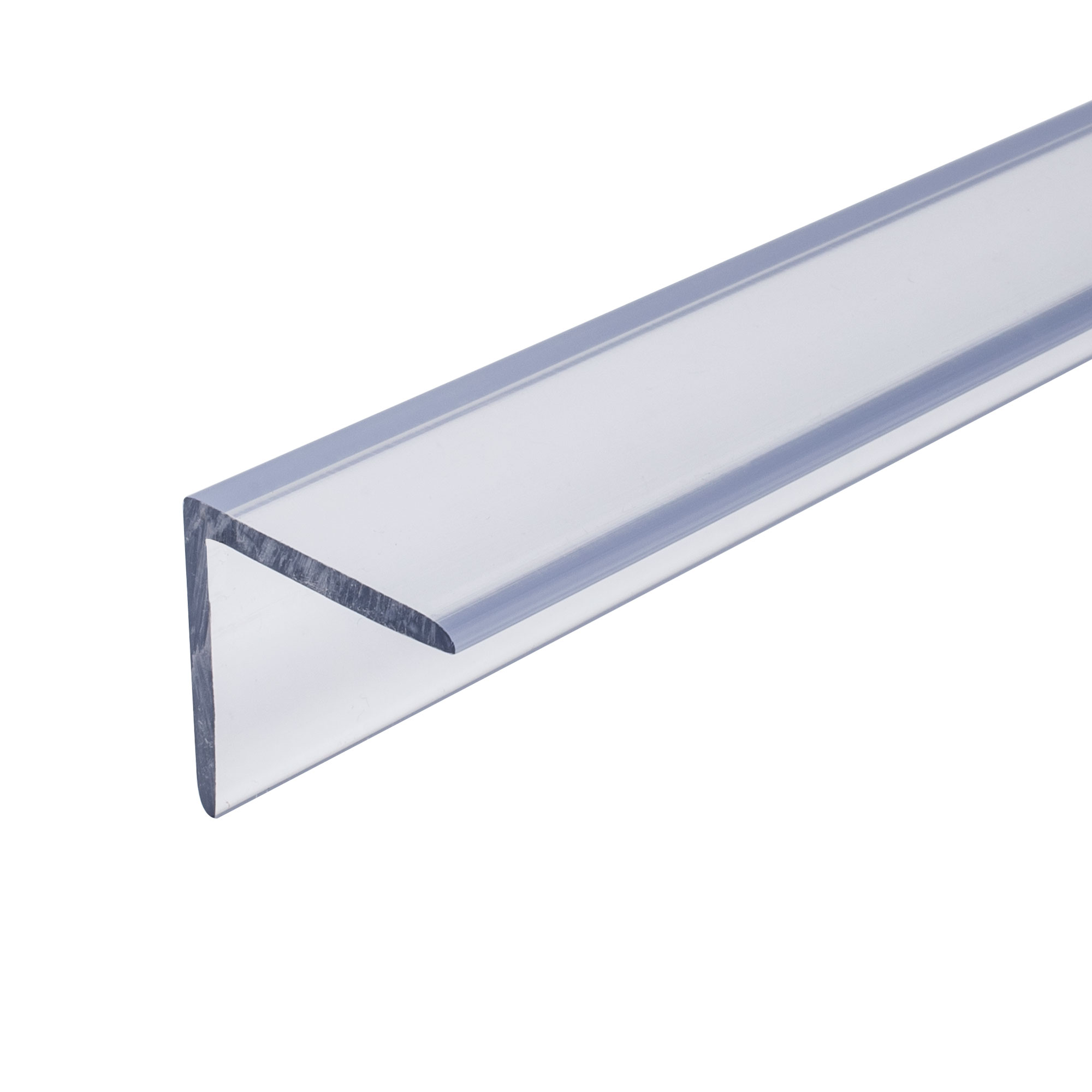 Outwater Plastics 1750-CL Butyrate 1-1/4 Inch X 1-1/4 Inch X 7/64 (.109) Inch Thick Clear Plastic Even Leg Angle Moulding 36 Inch Lengths (Pack of 4) - image 3 of 5