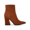 thumbnail image 2 of Madden Girl Womens Cody  Faux Suede Pointed Toe Ankle Boots, 2 of 3