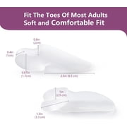 Rungopro 6 Pairs Bunion Cushion Protector, Bunion Corrector Pads with Separator for Big Toe, Gel Shield for Foot Pain Relief, Call