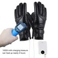 thumbnail image 6 of USB Plug Electric Heated Gloves With Touchscreen Finger For Men Women Winter Hands Warmer Thermal Gloves Windproof For Cold Weather Outdoor Activities, 6 of 9