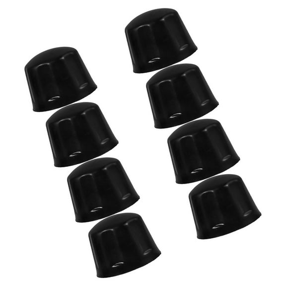 8pcs ATV Wheel Hub Caps Rubber Covers Replacement for ATV Wheels Hubs