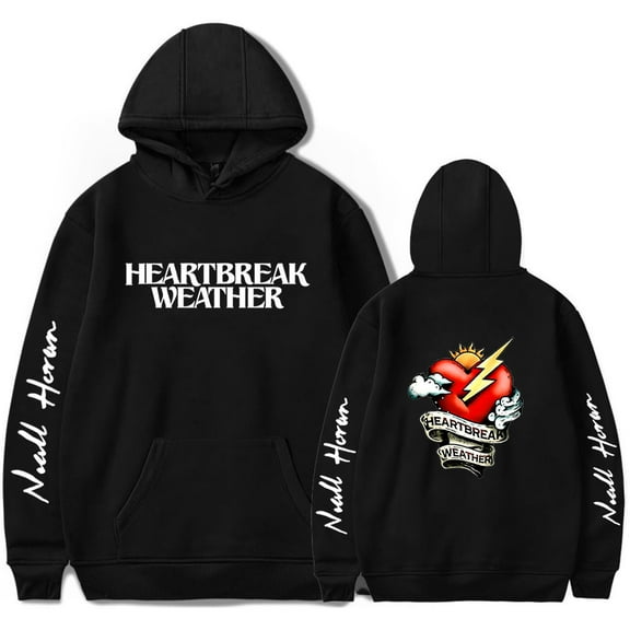 Niall Horan Heartbreak Weather Hoodie Women Men Long Sleeve Sweatshirt Unisex Casual Pullover Tracksuit