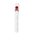 thumbnail image 1 of Golf Wood Cover Skull For Driver Fairway Hybrid Waterproof Protector Set PU Leather Soft Durable Golf Club Covers Skull White, 1 of 6