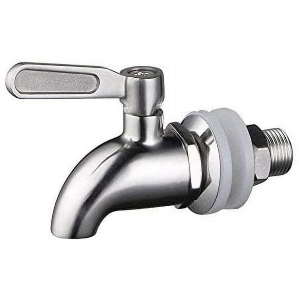 Grifo de repuesto para dispensador de bebidas de acero inoxidable para barril de cerveza casera, dispensador de jugo, cerveza y vino