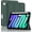 Green, variant on Procase Trifold Smart Case with TPU Back Compatible with iPad Mini 7 A17 Pro/ iPad Mini 6 8.3" -Mgreen