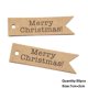 thumbnail image 1 of Etiquetas de papel de la serie de Navidad, 50 piezas, Feliz Navidad, manualidades, etiquetas colgantes, suministros para envolver regalos, accesorios para regalos de navidad, 1 of 4