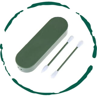  LastSwab® Reusable Cotton Swabs for Ear Cleaning - The  Sustainable and Sanitary Alternative to Single-Use Q Tips - Zero Waste and  Easy to Clean - Comes with a Convenient Travel