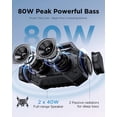 thumbnail image 2 of Altavoz Bluetooth ShellHome Outdoor 80W IPX6 resistente al agua, 2 of 8
