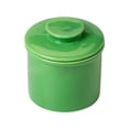 thumbnail image 1 of Bearachild Envases de mantequilla de porcelana de cerámica, ligeros y aptos para microondas, almacenamiento conveniente versátil Cocina y Comedor verde, 1 of 6