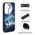 thumbnail image 2 of WIRESTER Shockproof Soft Rubber Cover Case for Samsung Galaxy S26+ / S26 Plus 6.7" 2026, Wolf Pack Moon, 2 of 5