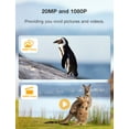 thumbnail image 2 of CAMPARK Trail Camera with SD Card 24MP 1080P Game Camera with Night Vision Waterproof Trail Cam for Hunting, 2 of 11