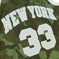 thumbnail image 4 of Men's Mitchell & Ness Patrick Ewing Camo New York Knicks Hardwood Classics 1991/92 Ghost Green Swingman Jersey, 4 of 4