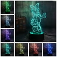 thumbnail image 2 of Daisy Duck Illusion LED Lamp, 3D Light Experience, 2 of 2