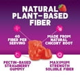 thumbnail image 3 of Fiber Gummies 4g - Improved Plant-Based Fiber Supplement with Prebiotics Formula - Daily Digestive Health, Regularity, & Immune Support - Natural Berry Flavor Gummy, Vegan, Gluten-Free - 60 Gummies, 3 of 10