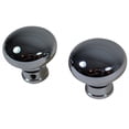 thumbnail image 3 of Passage Door Set 2 3/8" Backset Chrome Brass Knobs | Renovators Supply, 3 of 6