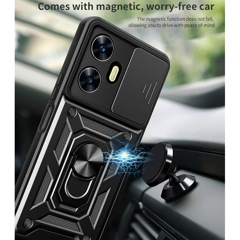 COMAKU Cover per Realme C55 4G, con 360° Magnetica