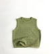 thumbnail image 5 of Camiseta sin mangas de punto para bebés de 1 a 6 años, ropa de verano para niños, chalecos de Color sólido, camisetas caladas para niñas, camisetas Unisex, 5 of 6