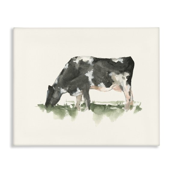 Stupell Industries French Country Grazing Farm Animal Cow Canvas Art, 20 x 16, by Ethan Harper