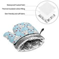 thumbnail image 6 of Pofeuu Baby Elephant Print Oven Mitts and Pot Holders 4 pcs Set,High Heat Resistant 500 Degree Extra Thicken Long Kitchen Cotton Oven Glove for Cooking, 6 of 6