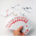 thumbnail image 2 of Estuche 2 Barajas Cartas Poker 100% Plástico Lavable Goldfish CARTAS, 2 of 3