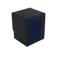 thumbnail image 4 of GARENDE Card Deck Box Decks Case Game Card Case Card Holder Card Storage Box for 100+ Cards for Album Baseball Card Collectible Cards Black Blue, 4 of 9