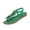 Green_005, variant on Domuza Women's Floral Thong Sandals, Elastic Ankle Strap Comfortable Non-Slip Flat Shoes for Summer Casual Wear Green 7(EU-38)