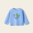 thumbnail image 4 of Avtoify Girls Long Sleeve Shirts Casual, Toddler Girls Fall Clothes, Girl's Long Sleeve T-Shirt Basic Shirt Long Sleeve Round Neck top, 4 of 5
