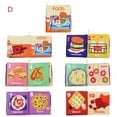 thumbnail image 1 of Meitianfacai Kid Cloth Book Infant Baby Intelligence Development Toy Cognize Books, 1 of 2