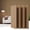 TEAK, variant on Garvee 4-Pack Acoustic Wood Slat Wall Panels 47.2x23.6in, Sound Absorbing Panels for Wall, 3D Interior Wall Decor - White Oak