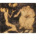 thumbnail image 3 of Christian Rohlfs 23x20 Black Modern Framed Museum Art Print Titled - Tod Als Jongleur (Revolution) (1935), 3 of 5