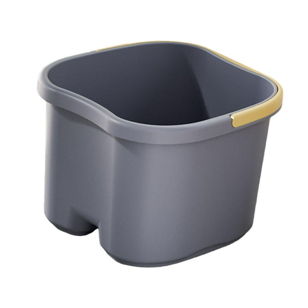 Bañera de pies para relajación, spa, resistente, para el hogar, dormitorio, portátil y práctica. azul