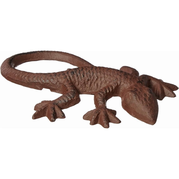 Esschert Design Cast Iron Lizard, Small, Antique Brown
