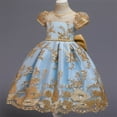 thumbnail image 3 of AAMILIFE Robe de Mariage en Tulle et Dentelle pour Filles, Élégante Robe de Princesse pour Fête, Robe de Cérémonie, Robe pour Enfants, 3 of 8