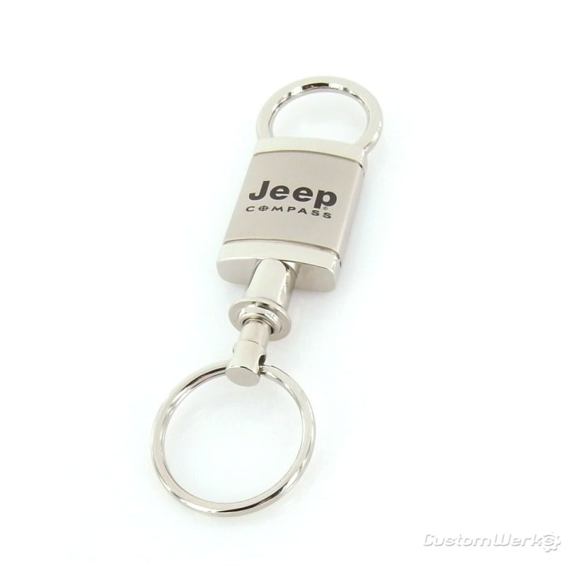 Jeep Compass Keychain & Keyring Valet