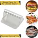 thumbnail image 2 of Prensa de hamburguesas aplastada de acero inoxidable, trituradora de hamburguesas, prensa de hamburguesas a la plancha, prensa de parrilla antiadherente para barbacoa con plancha superior plana, kit, 2 of 4