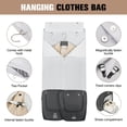 thumbnail image 3 of Bolsa de viaje convertible 2 en 1 ACESAK, color gris, 3 of 7