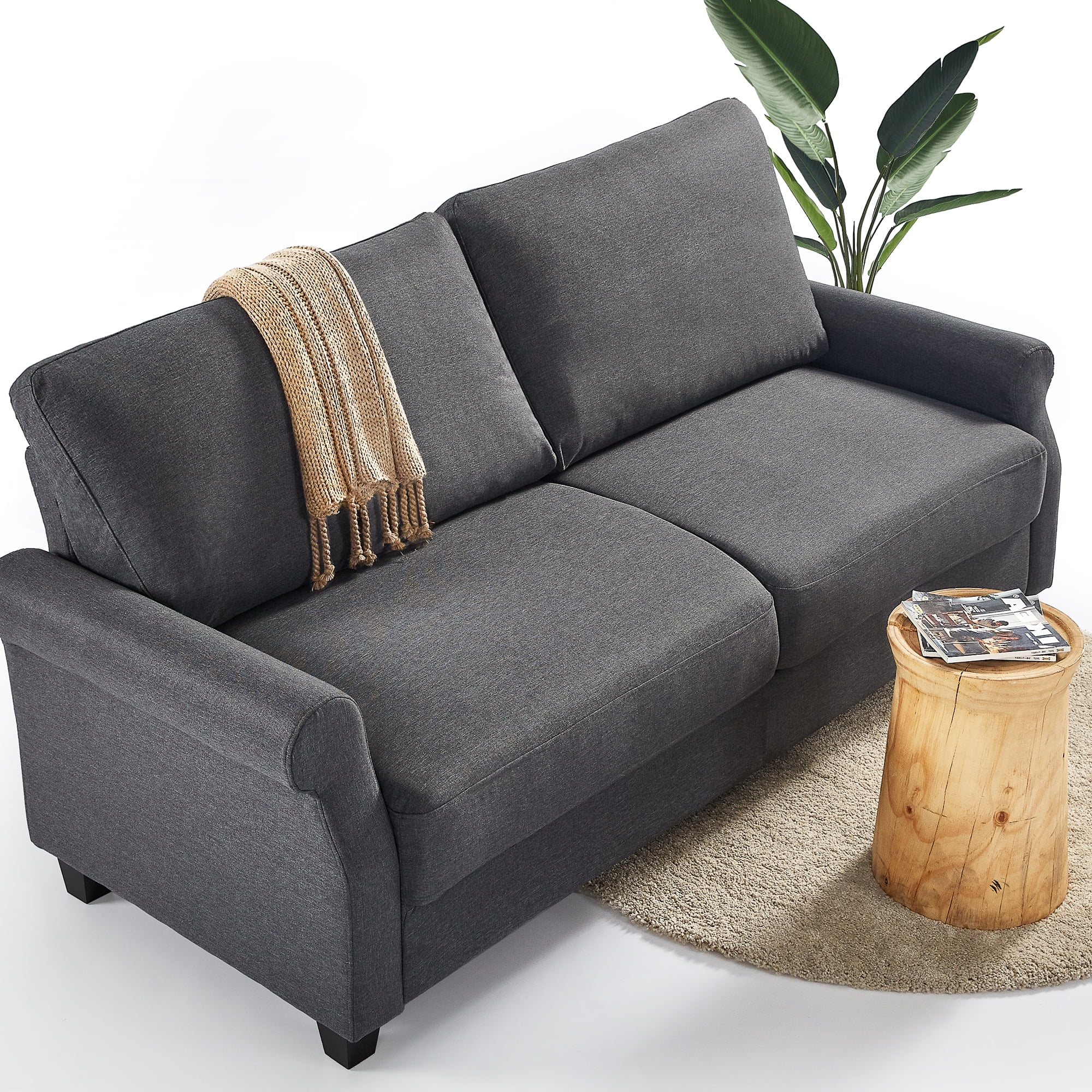 Zinus Josh Sofa, Dark Grey