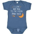 thumbnail image 3 of Inktastic I Love My Tia to the Moon and Back Boys or Girls Baby Bodysuit, 3 of 5