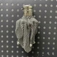 thumbnail image 3 of Handmade 1920's English Coin Purse, Victorian Sterling Silver Coin Purse, 3 of 4