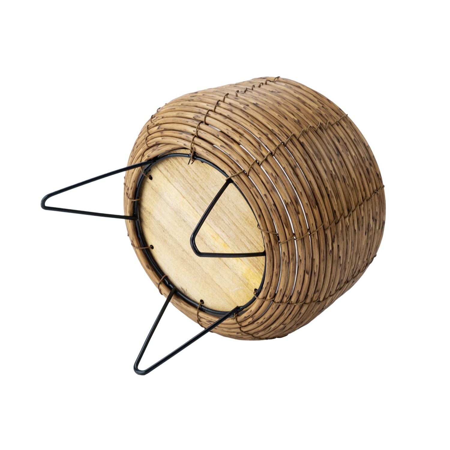 Hometrends 8 INCH WOVEN FOOTED PLANTER