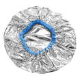 thumbnail image 1 of 12 Pieces Deep Conditioning Caps Aluminum Foil Reusable Hair Processing Hair Coloring Shower Caps For Home Salon Use, 1 of 9