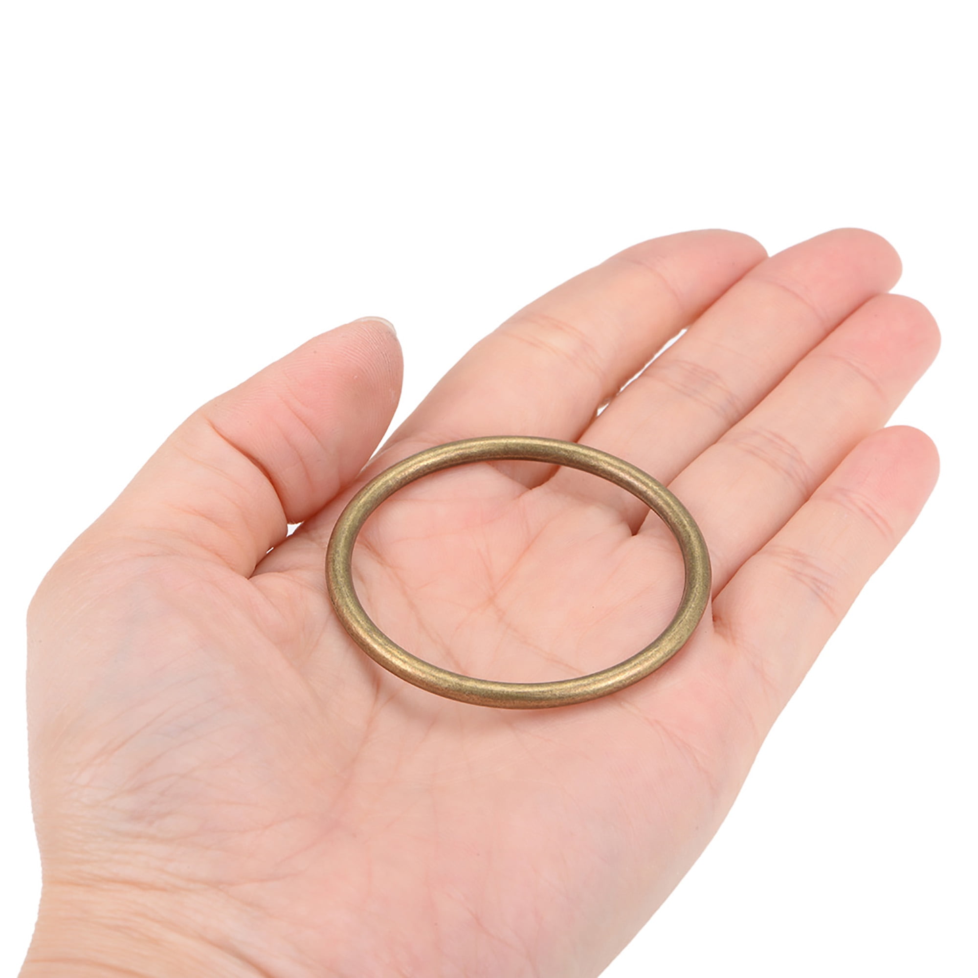 Nickel Split Metal O Ring - 0.75 - Rings - Buckles - Trims