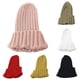 thumbnail image 2 of ZHAOCHENG Uds. Gorro cálido amarillo para invierno y otoño para mujer, gorro informal, 2 of 5