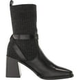 thumbnail image 6 of Sam Edelman Marci Women's Black/Dark Grey Leather Boots 9M, 6 of 6