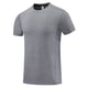 thumbnail image 4 of Tops para hombre, blusas y camisas de cuello redondo y manga corta para hombre, blusas de verano de color liso, transpirables, de malla elástica, ajustadas, cómodas, deportivas, informales, de manga c, 4 of 8