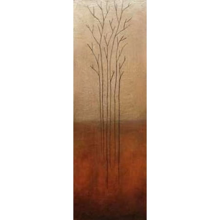 - Branch Rouge Canvas Art - Eve (12 x 36)