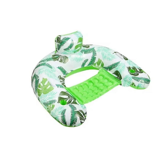 U-shaped Inflatable Toys Swimming Floating Lounge Chair with Handle Pool Water Party Inflatable Hammock Pvc Water Toys Summer